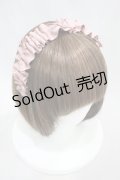 m petit by misako / ギャザーリボンカチューシャ  ピンク H-24-10-31-045-0-AC-NS-ZH