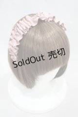 m petit by misako / ギャザーリボンカチューシャ  ピンク H-24-10-31-045-0-AC-NS-ZH