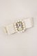 画像1: Swankiss / leather barrette  off-white H-24-11-01-1001-CA-AC-NS-ZH (1)