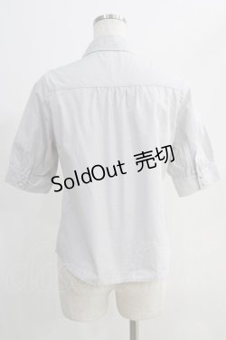 画像3: Fi.n.t / わすれな草刺繍ヨーク切替シャツ Free BLUE GRAY H-24-11-01-075-CA-BL-NS-ZH