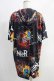 画像3: NieR Clothing / 総柄半袖プルパーカー  黒 H-25-05-11-1005-PU-TO-KB-ZH (3)