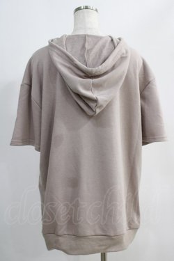 画像3: NieR Clothing / 半袖プルパーカー  ベージュ H-25-05-11-1004-PU-TO-KB-ZH