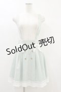 Amavel / Crown Emblemサイドプリーツマリンスカパン Free ミント H-24-11-06-051-CA-PA-NS-ZH