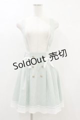 Amavel / Crown Emblemサイドプリーツマリンスカパン Free ミント H-24-11-06-051-CA-PA-NS-ZH