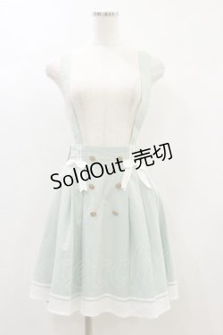 画像1: Amavel / Crown Emblemサイドプリーツマリンスカパン Free ミント H-24-11-06-051-CA-PA-NS-ZH