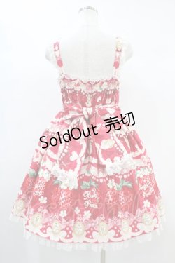画像2: Angelic Pretty / Melty Berry Princessジャンパースカート Free レッド H-24-11-07-1022-AP-OP-NS-ZH