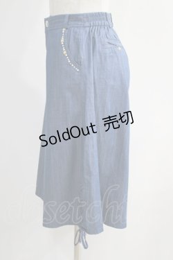 画像2: LODISPOTTO / パールパンツ M ブルー H-24-11-08-072-LO-PA-NS-ZH