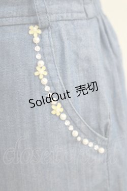 画像4: LODISPOTTO / パールパンツ M ブルー H-24-11-08-072-LO-PA-NS-ZH