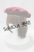Fi.n.t / オリジナルベレー帽  ワイン H-24-11-08-016-CA-AC-NS-ZH
