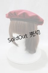 Fi.n.t / オリジナルベレー帽  ワイン H-24-11-08-016-CA-AC-NS-ZH