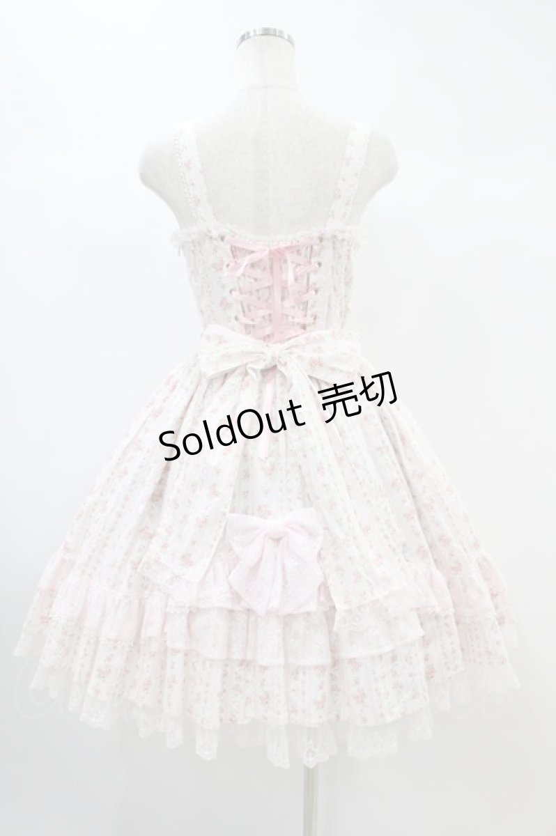 画像2: Angelic Pretty / ローズコロンジャンパースカート Free ピンク H-24-11-09-1021-AP-OP-NS-ZH (2)