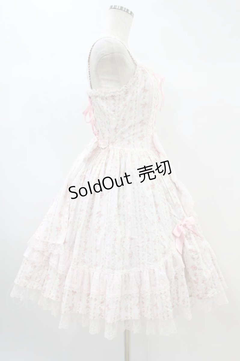 画像3: Angelic Pretty / ローズコロンジャンパースカート Free ピンク H-24-11-09-1021-AP-OP-NS-ZH (3)