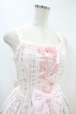 画像4: Angelic Pretty / ローズコロンジャンパースカート Free ピンク H-24-11-09-1021-AP-OP-NS-ZH (4)
