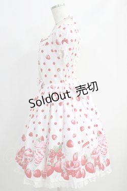 画像2: Angelic Pretty / Milky Berryワンピース Free シロ H-24-11-11-1003-AP-OP-NS-ZH