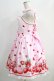 画像2: Angelic Pretty / Milky Berryジャンパースカート Free ピンク H-24-11-11-1004-AP-OP-NS-ZH (2)