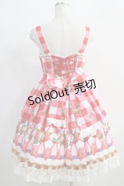 画像3: Angelic Pretty / トリプルタルトジャンパースカート Free アカ H-24-11-11-1005-AP-OP-NS-ZH