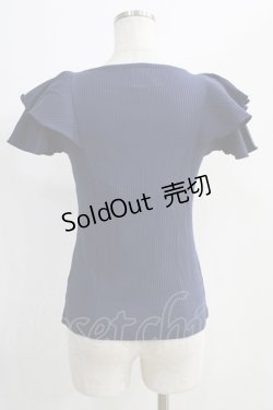 画像3: F&A / フレアースリーブテレコT Free ネイビー H-24-11-11-1055-LO-TO-NS-ZH