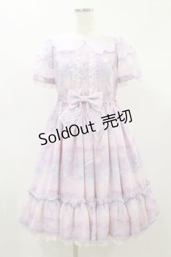 画像1: Angelic Pretty / Melty Skyワンピース Free ピンク H-24-11-13-038-AP-OP-NS-ZH