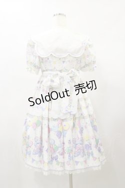 画像2: Angelic Pretty / Happy Garlandワンピース Free シロ H-24-11-13-045-AP-OP-NS-ZH
