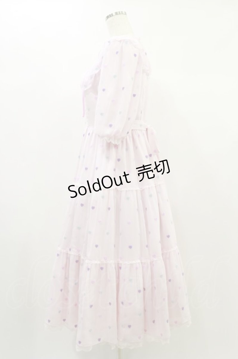 画像3: Angelic Pretty / Candy Petit Heartワンピース Free ピンク H-24-11-14-047-AP-OP-NS-ZH (3)