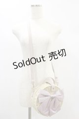 Maison de FLEUR / リボン2Wayカゴバッグ  ピンク H-24-11-14-033-LO-BG-NS-ZT088