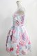 画像2: MILK / Patch girllドレス  サックスベース×ビビットピンク H-24-11-15-003-ML-OP-KB-ZT359 (2)