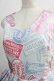 画像4: MILK / Patch girllドレス  サックスベース×ビビットピンク H-24-11-15-003-ML-OP-KB-ZT359 (4)
