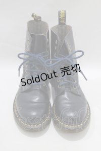 Dr.Martens （Getta Grip） / 8ホールブーツ UK4（約23cm） ネイビー H-24-11-15-069-PU-SH-KB-ZH