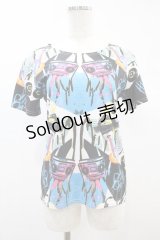 ACDC RAG / プリントTシャツ  黒 H-25-05-11-1023-PU-TO-KB-ZH