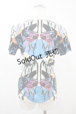画像2: ACDC RAG / プリントTシャツ  黒 H-25-05-11-1023-PU-TO-KB-ZH