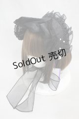 Angelic Pretty / Day Dreamブリム付きヘッドドレス  ブラック H-24-11-17-1008-AP-AC-NS-ZH