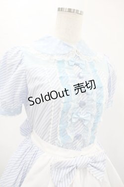 画像4: Angelic Pretty / Stripe Girly Cafe Set Free サックス H-24-11-17-1028-AP-OP-NS-ZH