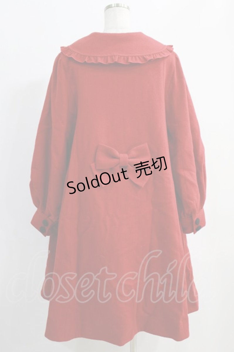 画像3: metamorphose / ハートフリルコート 1（通常サイズ） 赤(Red) H-24-11-17-022-ME-CO-NS-ZH (3)
