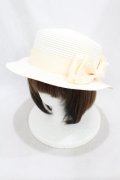 m petit by misako / TT*AMPLリボンカンカン帽  ナチュラル H-24-11-19-1003-0-AC-NS-ZT-K007