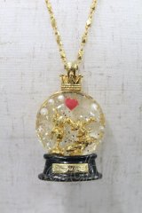 Q-pot. / Mickey＆Minnie's Dreamy Snow Dome Necklace   H-24-11-19-025-QP-AC-KB-ZH