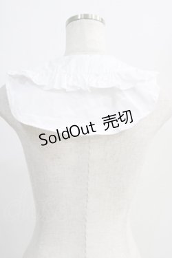 画像2: TRAVAS TOKYO / Frill spare collar  白 H-24-11-20-056-PU-ZA-KB-ZH
