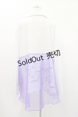 画像2: IRO+IRO / 潜む猛毒身に纏う…Toxicシャツ Free ホワイト H-24-11-21-063-LO-JA-NS-ZH