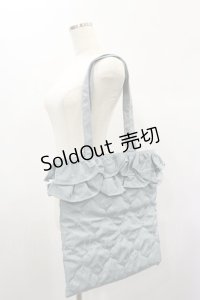 m petit by misako / TT*AMフリルトート  サックス H-24-11-21-027-LO-BG-NS-ZH