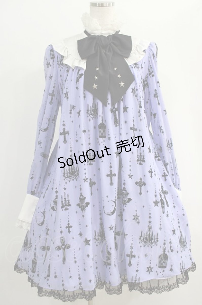 画像1: Angelic Pretty / Holy Lanternワンピース Free ラベンダー H-24-11-22-054-AP-OP-NS-ZH (1)