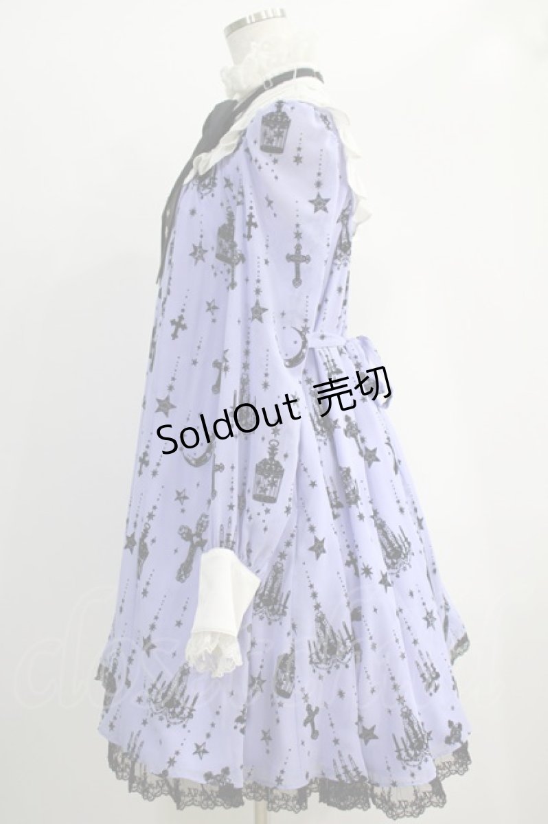 画像2: Angelic Pretty / Holy Lanternワンピース Free ラベンダー H-24-11-22-054-AP-OP-NS-ZH (2)