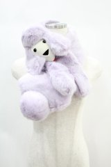 Katie / POODLEティペット  パープル H-24-11-22-1004-LO-ZA-KB-ZT274