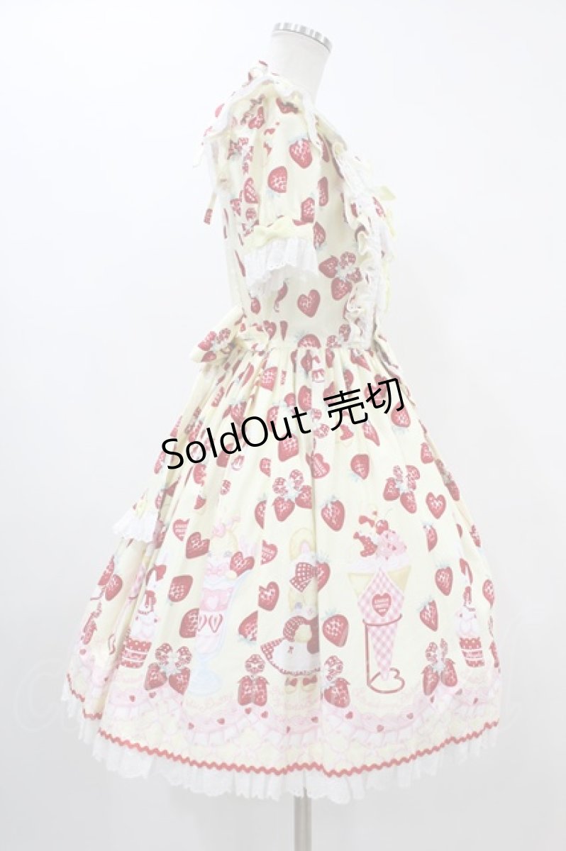 画像3: Angelic Pretty / Lyrical Bunny Parlorワンピース Free イエロー H-24-11-22-001-AP-OP-NS-ZH (3)