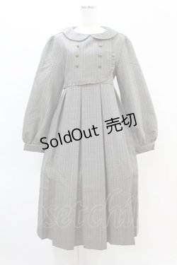 画像1: FLC / MINA*CBプリーツワンピース L  H-24-11-24-1037-0-OP-NS-ZH