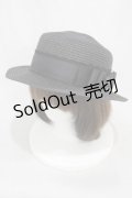m petit by misako / AMブレードカンカン帽  ブラック H-24-11-24-1003-0-AC-NS-ZT170