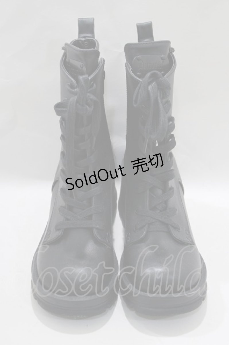画像1: 【SALE】Demonia / BRATTY50レースアップブーツ 約27cm ブラック H-24-11-25-013-PU-SH-KB-ZT273 (1)