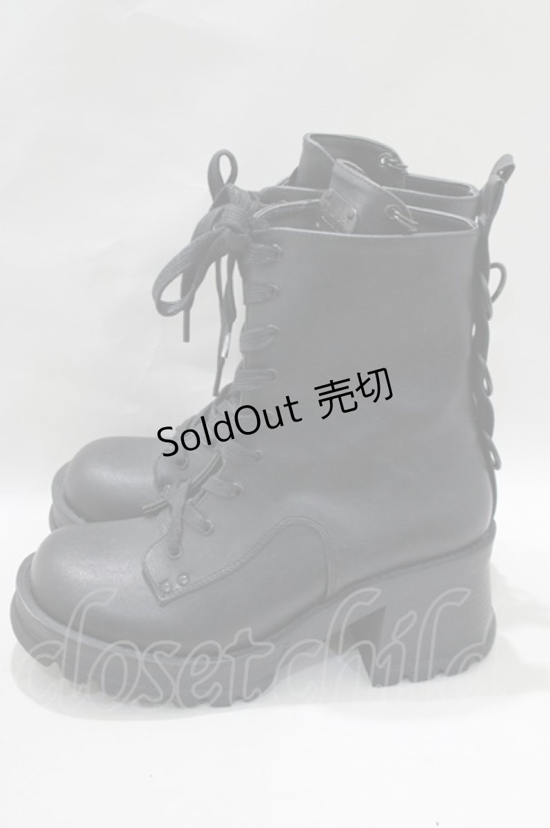画像2: 【SALE】Demonia / BRATTY50レースアップブーツ 約27cm ブラック H-24-11-25-013-PU-SH-KB-ZT273 (2)