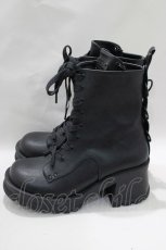 画像2: 【SALE】Demonia / BRATTY50レースアップブーツ 約27cm ブラック H-24-11-25-013-PU-SH-KB-ZT273 (2)