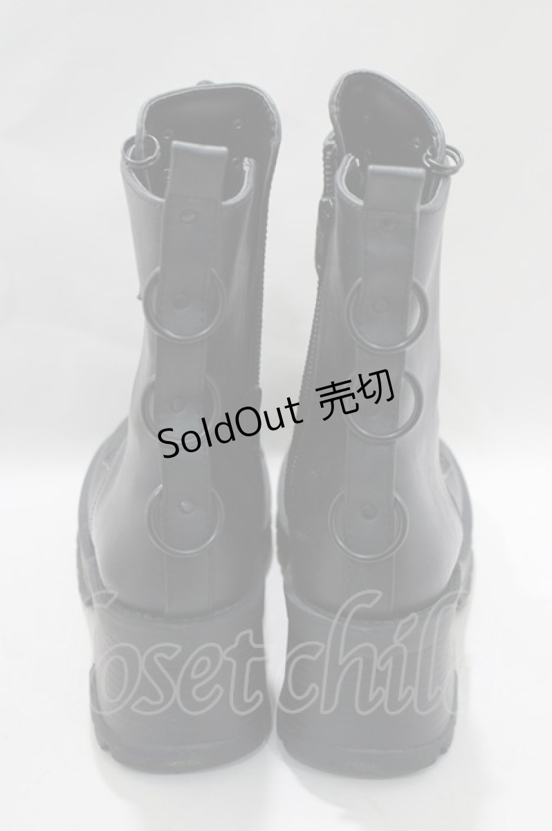 画像3: 【SALE】Demonia / BRATTY50レースアップブーツ 約27cm ブラック H-24-11-25-013-PU-SH-KB-ZT273 (3)