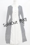 Jane Marple / Logo lace collar dormitory dress  ネイビー H-24-11-25-016-JM-OP-KB-ZH