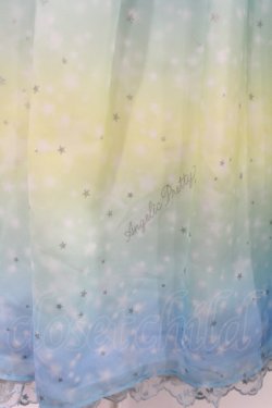 画像5: Angelic Pretty / Sugar Skyワンピース Free サックス/イエロー H-24-11-26-010-AP-OP-NS-ZH